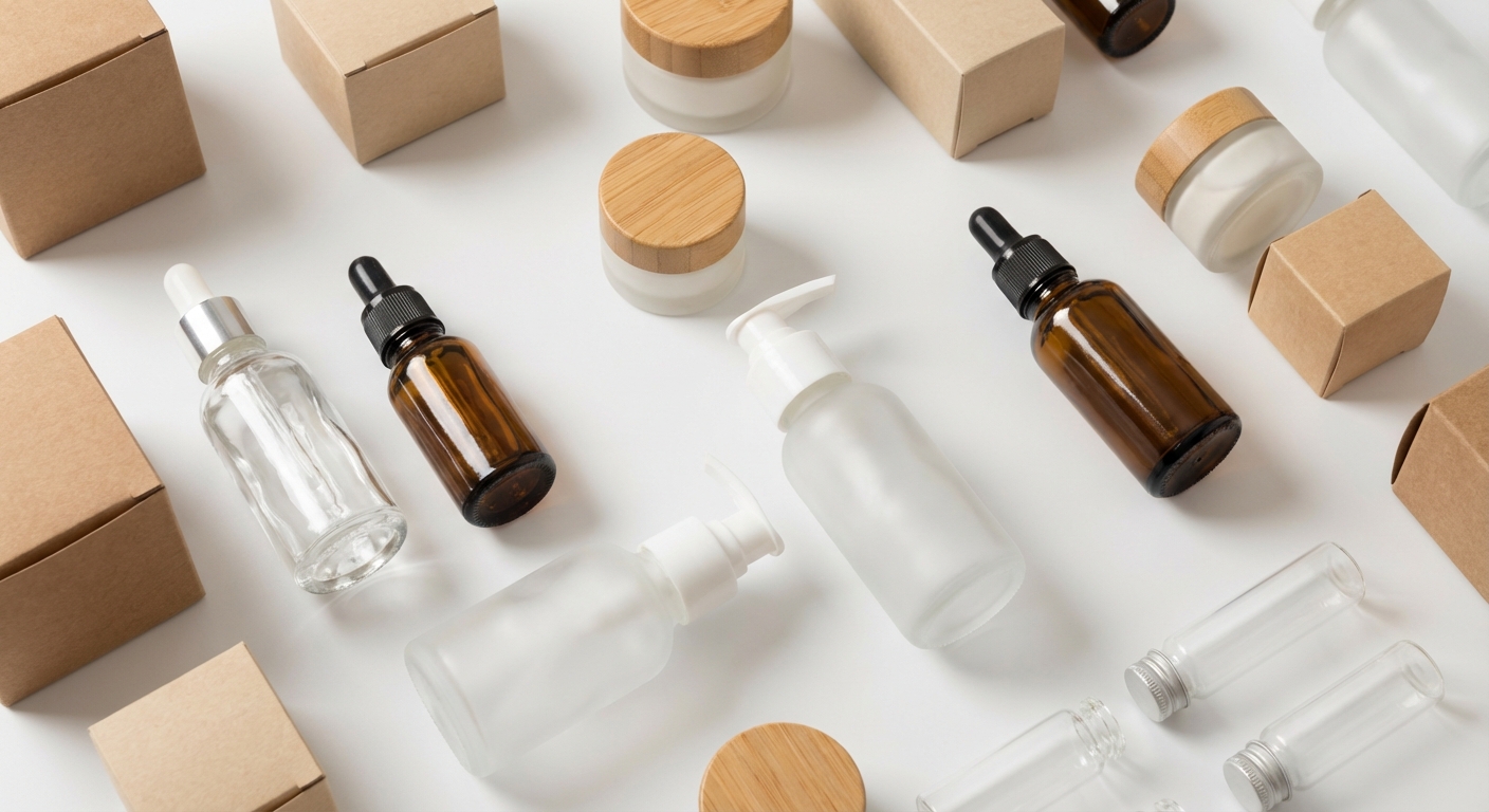 화장품 용기 및 패키지 자재