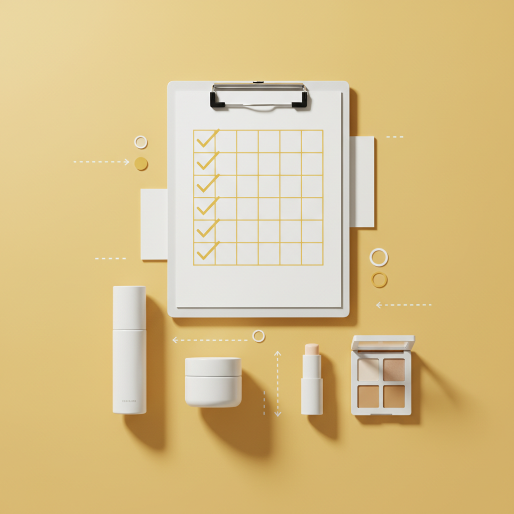 화장품 브랜드 출시 체크리스트